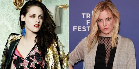 Ups! Kristen Stewart - Riley Keogh Tak Sengaja Berpapasan