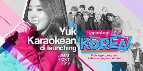 Vote dan Nyanyikan Lagu K-Pop Andalanmu di Acara Launching KapanLagi Korea!
