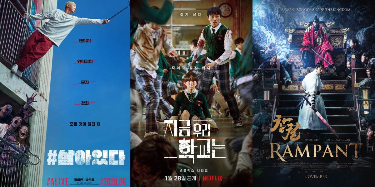 5 Famous and Terrifying Korean Zombie Movies Even Viral on Social