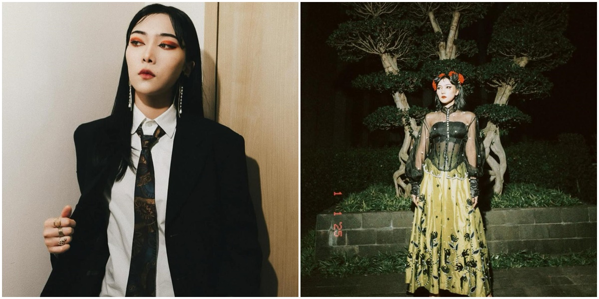 5 Portraits of Isyana Sarasvati Appearing Eccentric with an Elegant and Enchanting Gothic Style