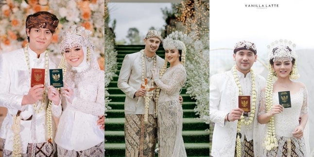 5 Portraits of Celebrities Who Married Using Sundanese Customs, the Latest is Lesti Kejora!