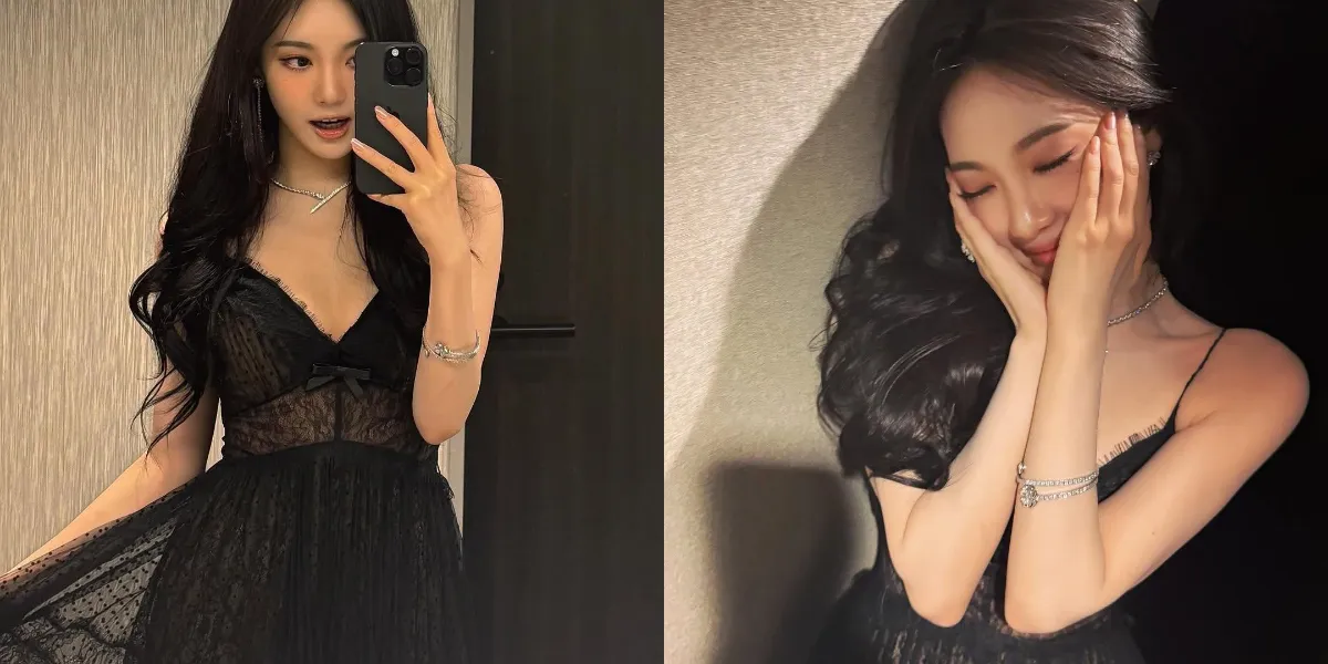5 Latest Photos of Ningning aespa Looking Stunning in a Black Dress, Flooded with Praise