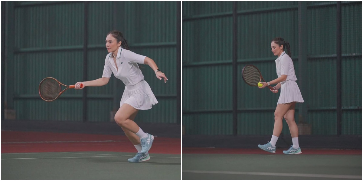 5 Photos of Wulan Guritno Playing Tennis, Secret Body Goals That Make Netizens Amazed