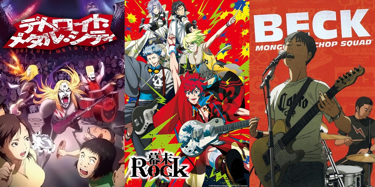 5 Recommended Anime about Rock Bands that are Exciting to Follow, Entertaining - Inspiring Stories