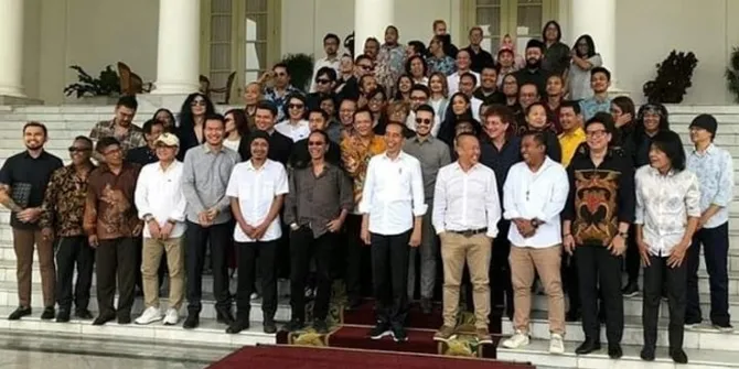 Para musisi yang bakal tampil di 'Musik Untuk Republik' / Credit: Instagram - Sandy Pas Band