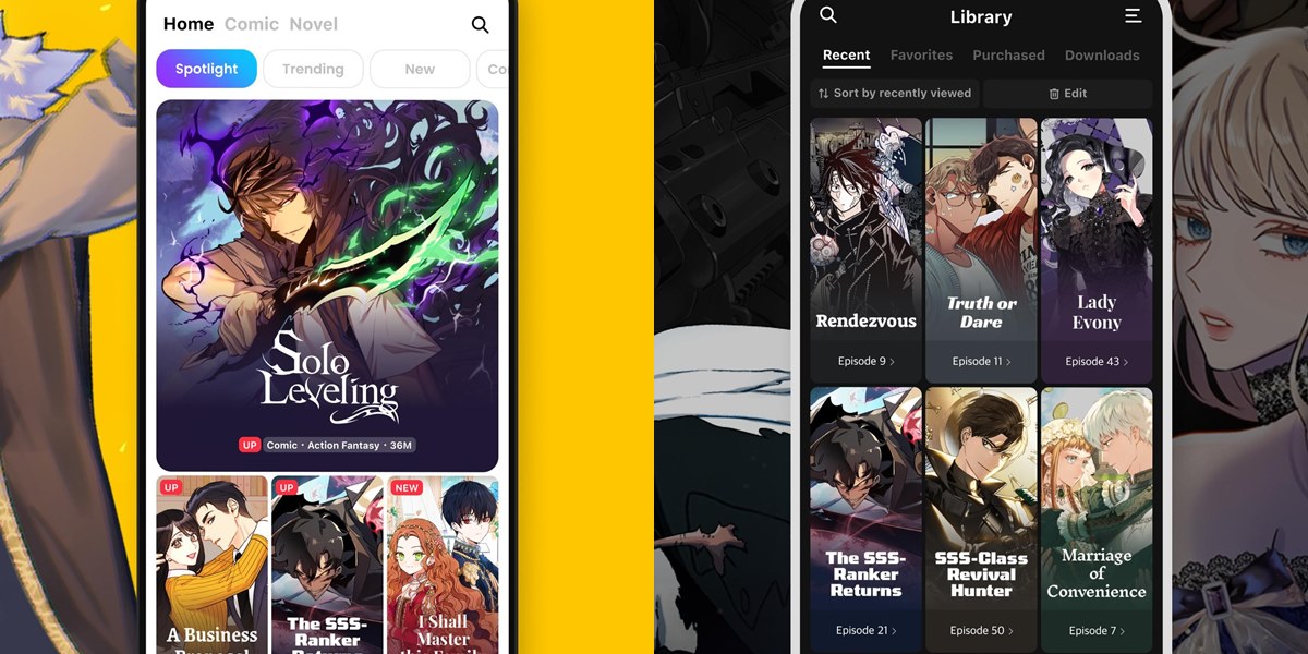 6 Legal Free and Most Popular Manhwa Reading Apps