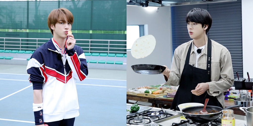 6 New Facts About Jin BTS That Fans Might Not Know: Tennis Pro - Potato Allergy