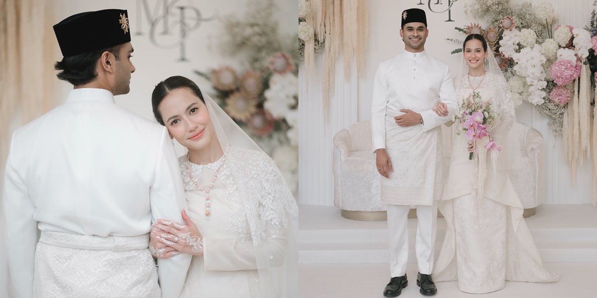 6 Styles of Pevita Pearce on Her Wedding Day That Have Just Been Revealed, Looking Elegant in Malay Wedding Attire