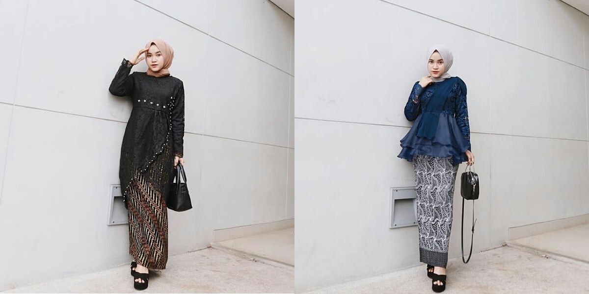 6 Inspirations for Modern Hijab Party Kebaya, Making You Look Graceful and Charming