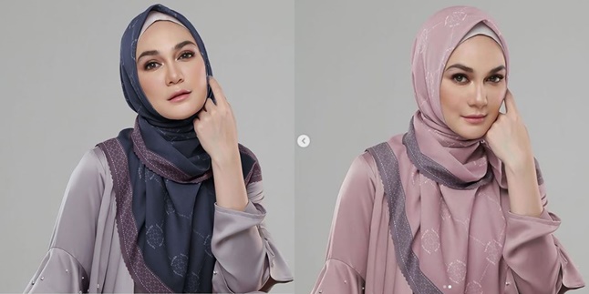 6 Portraits of Luna Maya Wearing Hijab, Beautiful and Heartwarming