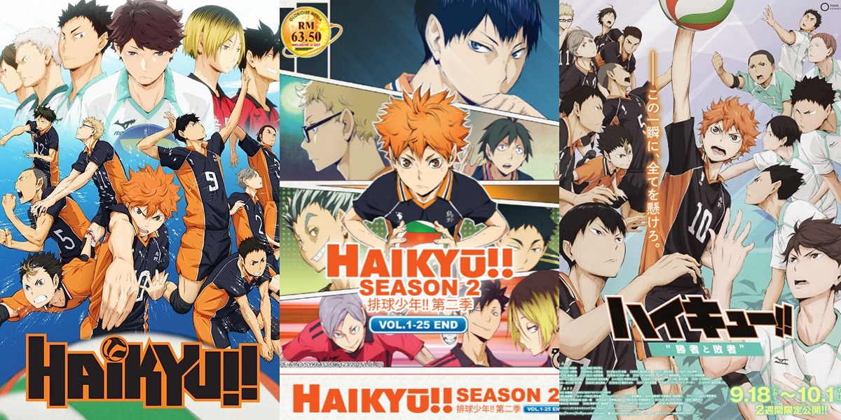 What are the good things about Haikyuu as animation, story, and