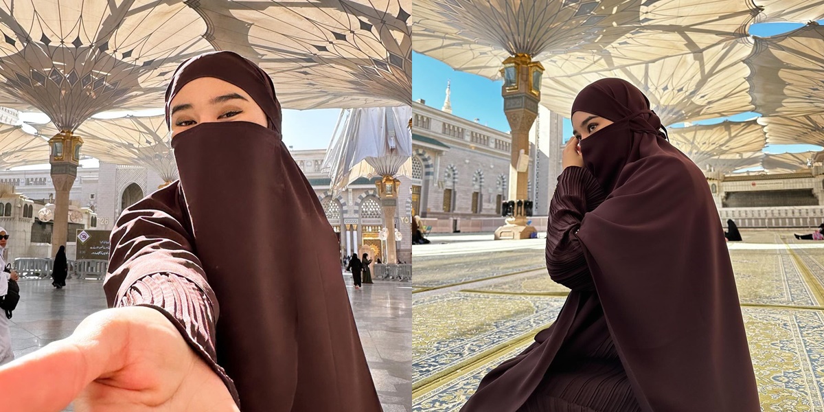 6 Years as a Convert, 7 Portraits of Clara Shinta During Umrah that Garner Praise