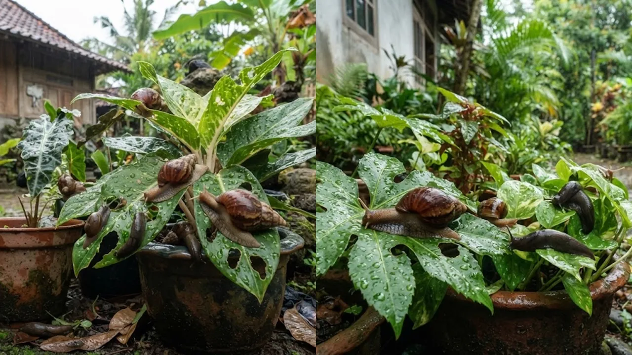 7 Ways to Create a Pot Area Less Attractive to Snails and Slugs, No Longer a Plant Pest