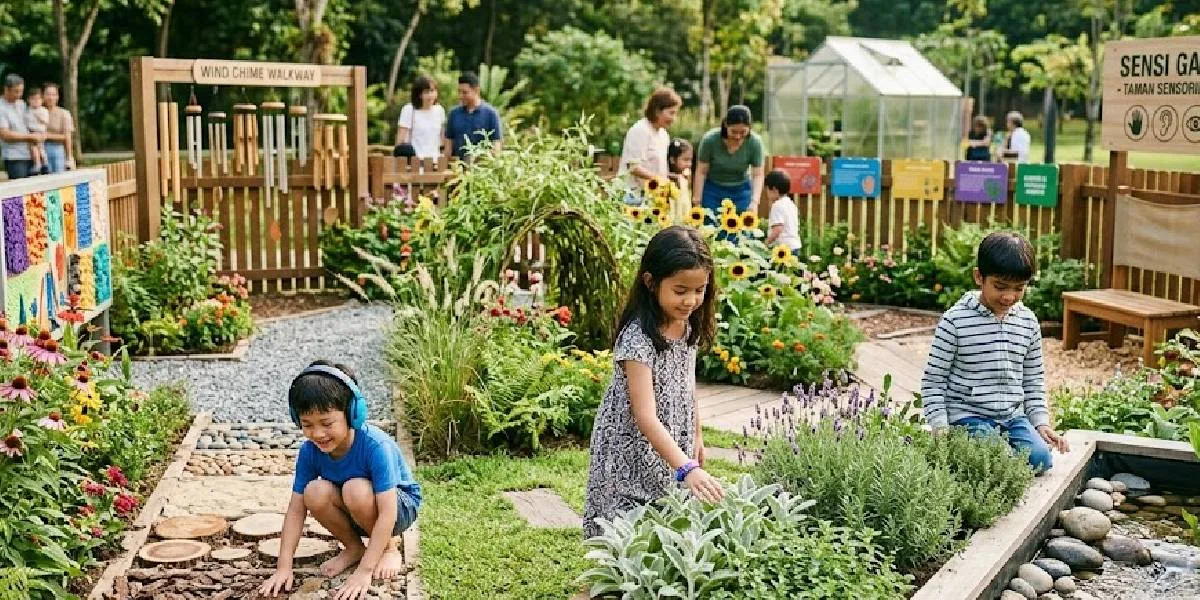  7 Manfaat Kebun Sensorik yang Dukung Tumbuh Kembang Anak Dalam Autisme 