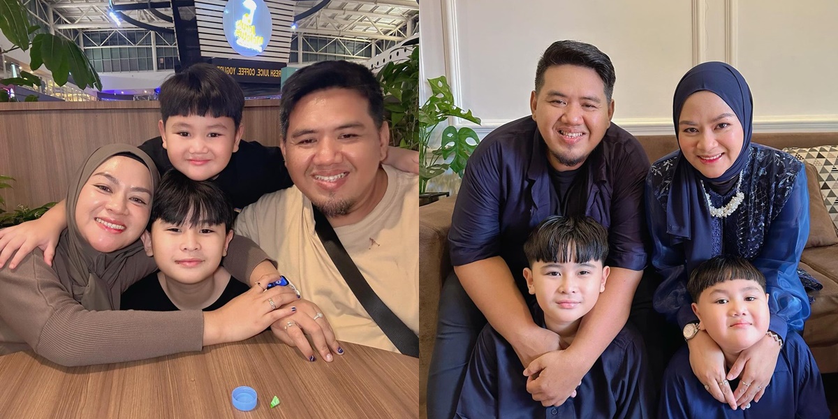 7 Photos of Yunita Lestari's Two Handsome Sons, Now Looking More Alike Despite Having Different Fathers