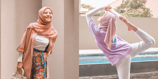 7 Portraits of Awkarin's Activities During Ramadan, Challenging Herself to Wear Hijab for 30 Days