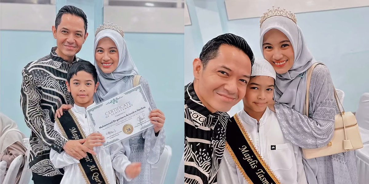 7 Portraits of Alyssa Soebandono and Dude Harlino's Child as a Majlis Tasmi' of Quran Juz 28, a Wonderful Gift