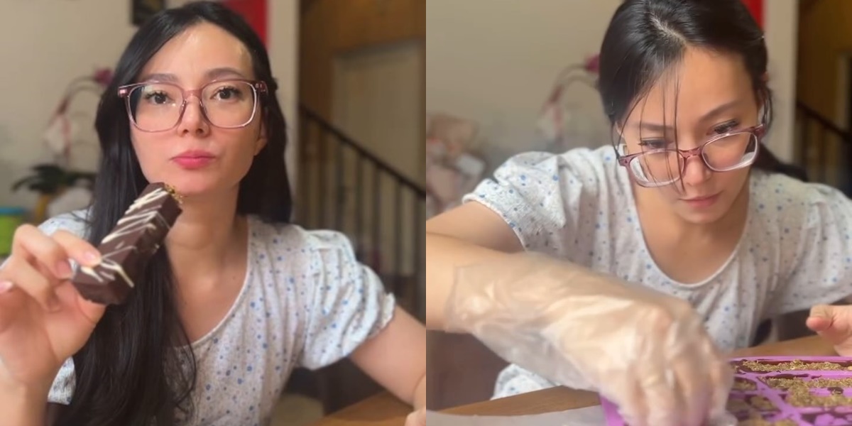 7 Photos of Asmirandah Making Dubai Chocolate by Herself, Curious Despite Having Tried the Original - The Result is Tempting