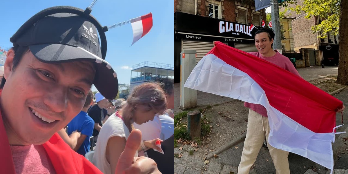 7 Photos of Baim Wong Watching Rock Climbing at the 2024 Paris Olympics