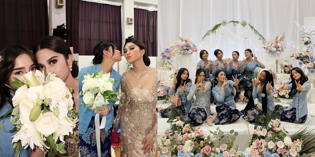 7 Portraits of Azizah Salsha and Pratama Arhan's Wedding Bridesmaids, Fuji Shines Maximally - Yoriko Angeline Looks Very Feminine