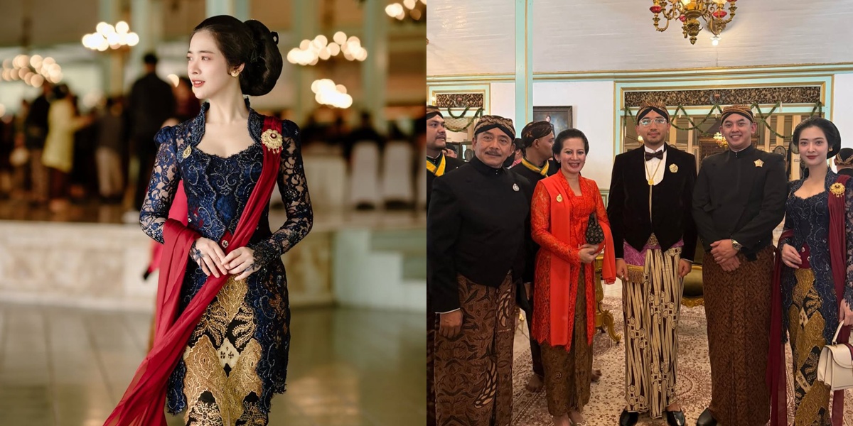 7 Portraits of Dara Sarasvati Appearing Enchanting in Kebaya at the 3rd Anniversary Celebration of KGPAA Mangkoenagoro X's Leadership