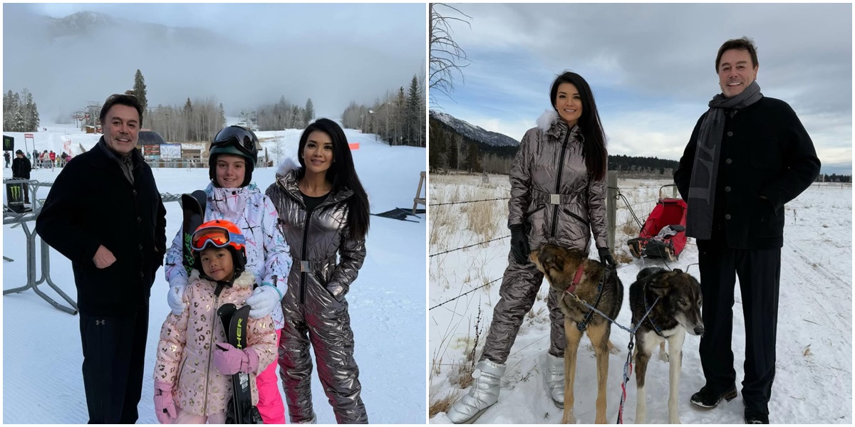 7 Photos of Farah Quinn and Family Enjoying Winter Vacation, Snowboarding to Relaxing Moments!