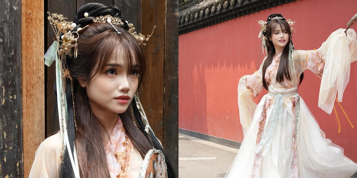 7 Photos of Fuji Looking Enchanting in Hanfu, Like a Princess from a Chinese Drama