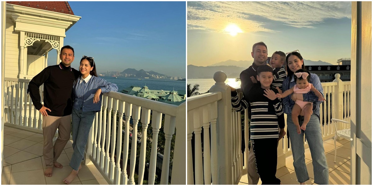 7 Portraits of Family Happiness of Raffi Ahmad in Hong Kong, Lily's Appearance Becomes the Highlight