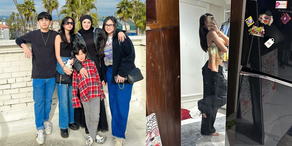 7 Portraits of Mulan Jameela's Four Good Looking Children - Salfok Safeaa Ahmad Keeps Growing Taller