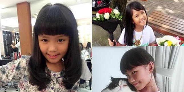 7 Portraits of Kirana, the Eldest Daughter of Andhika Kangen Band, Attract Attention and Singing Talent