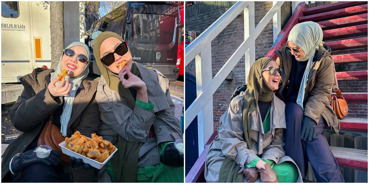 7 Photos of Paula Verhoeven and Tya Ariestya's Vacation in the Netherlands, Netizens Call Their Friendship Solid