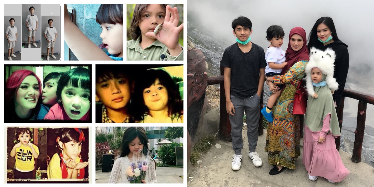 7 Adorable Childhood Photos of Mulan Jameela's Children, Beautiful and Strong Since Early Age