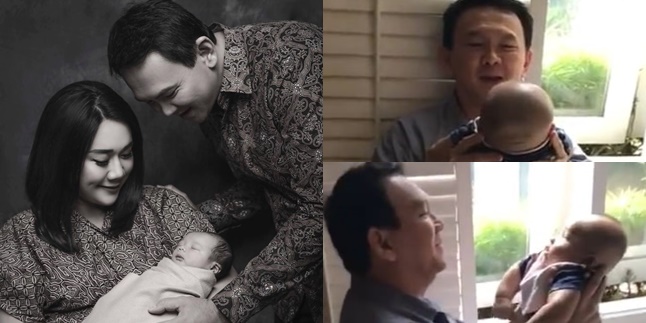 7 Sweet Portraits of Ahok Taking Care of Yosafat, Very Gentle and Loving