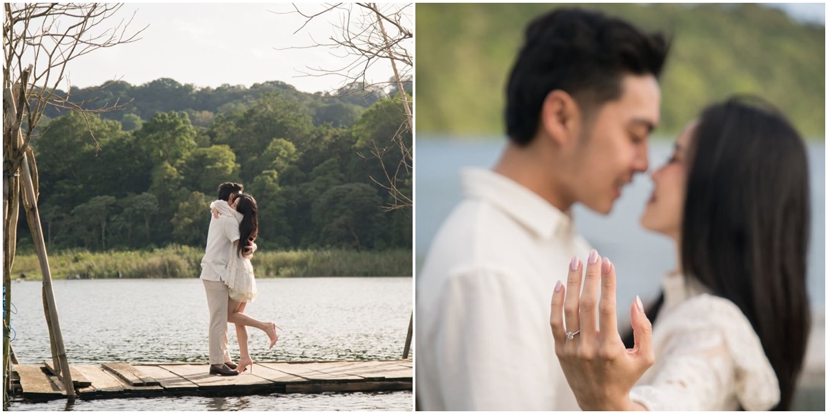 7 Portraits of Sweet Moments of Jessica Jane Being Proposed to by Her Boyfriend on an Unexpected Date