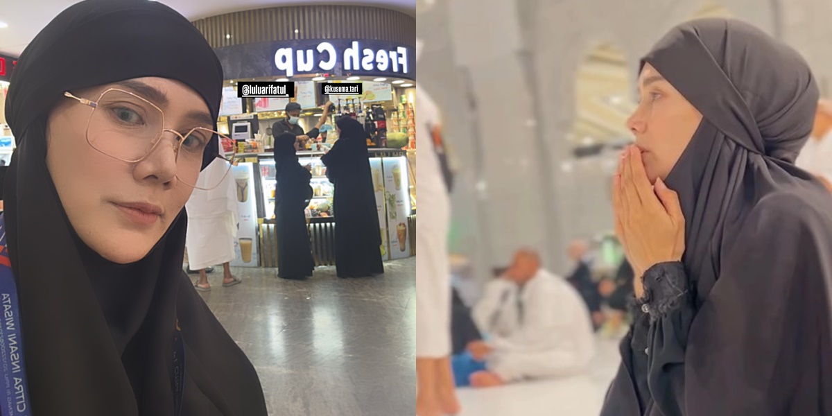 7 Photos of Mulan Jameela's Umrah, Expresses Gratitude to Ahmad Dhani for Allowing Her to Depart