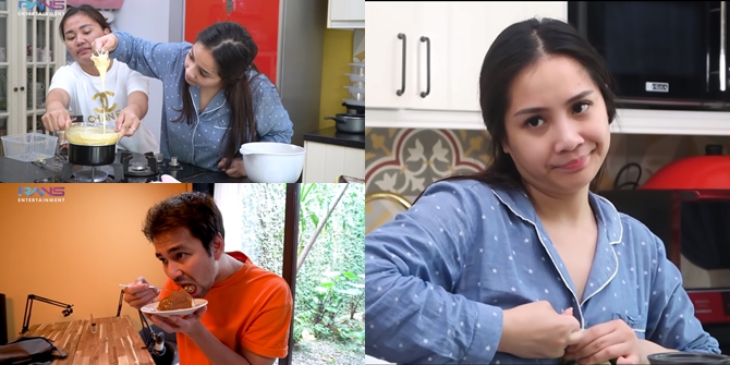 7 Portraits of Nagita Slavina Making Tiramisu, a Dessert that Made Raffi Ahmad Choke When Trying it for the First Time