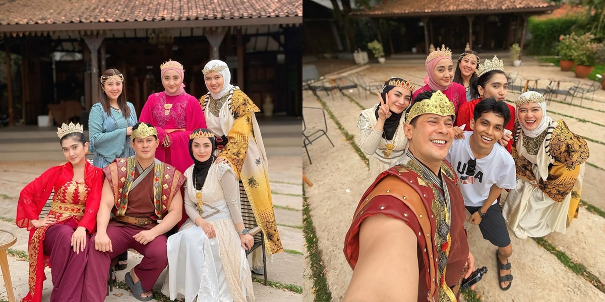 7 Portraits of the Genta Buana Cast Reunited in Colossal Costumes, Featuring Revi Mariska - Imel Putri Cahyati