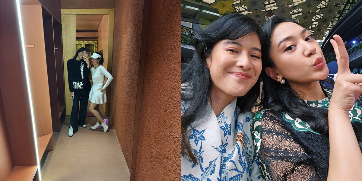 7 Portraits of the Friendship Between Putri Tanjung and Dian Sastrowardoyo, Like Sisters - Cute Sharing Random Video Calls