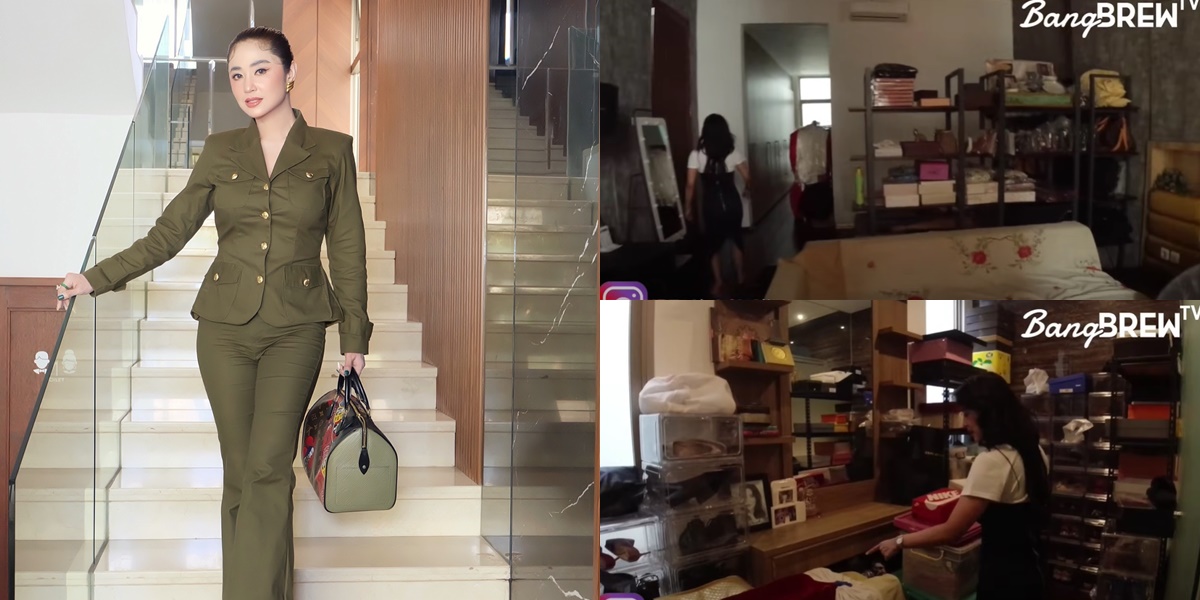 7 Photos of Special Spaces in Dewi Perssik's House Used for Selling Preloved Branded Items, Full of Clothing - Bags