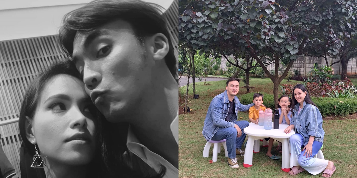 7 Portraits of Rendy Kjaernett and Lady Nayoan's Household Before the Cheating Issue with Syahnaz Sadiqah, like Couple Goals - Warm with Children