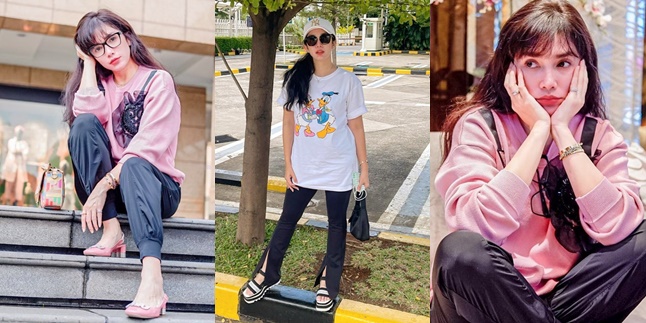 Despite Being a Mother of 5 Children, Here are 7 Photos of Ussy Sulistiawaty Looking Slimmer Like a Teenager - Old Clothes Fit Again