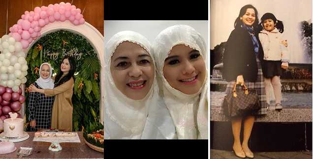 7 Portraits of Yanni Mulyaningsih, Annisa Pohan's Mother, Who Rarely Gets Attention, Her Face Resembles Hers