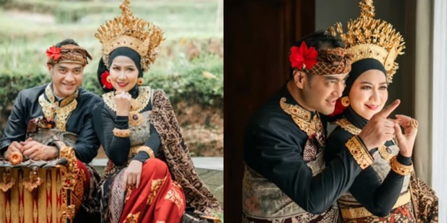 8 Pre-wedding Photos of Venna Melinda and Ferry Irawan Harmoniously Wearing Balinese Traditional Attire, Bloated Stomach Becomes the Highlight - Mistaken for Being Pregnant First