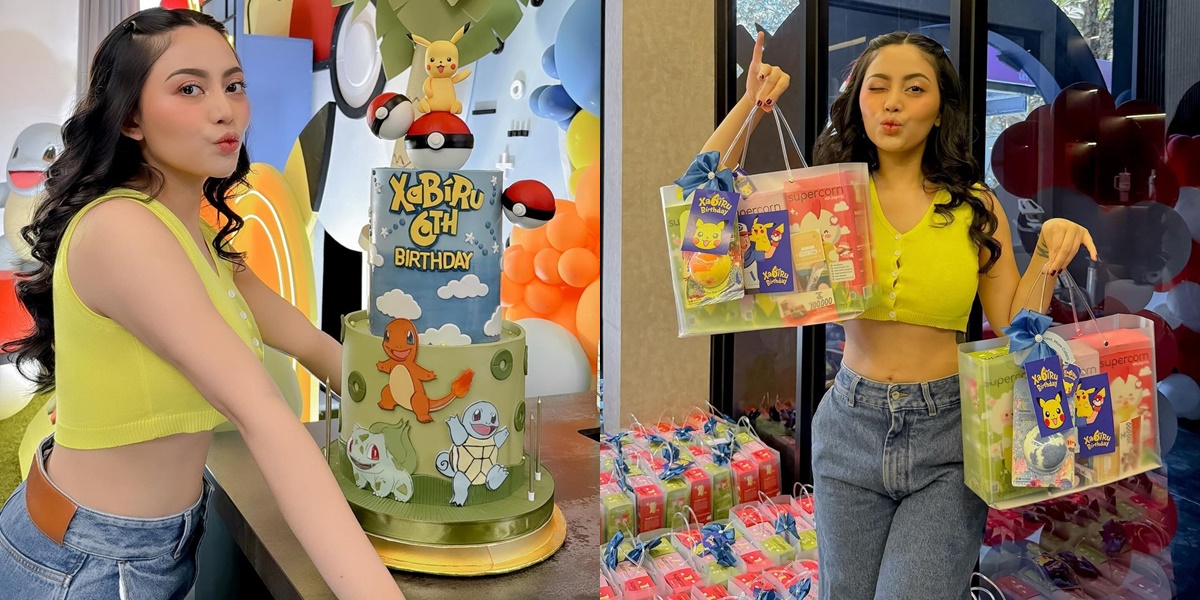 8 Styles of Rachel Vennya at Xabiru's Birthday Party that Received Criticism, Netizens: It's a Children's Event, Her Outfit Should Be Child-Sized Too