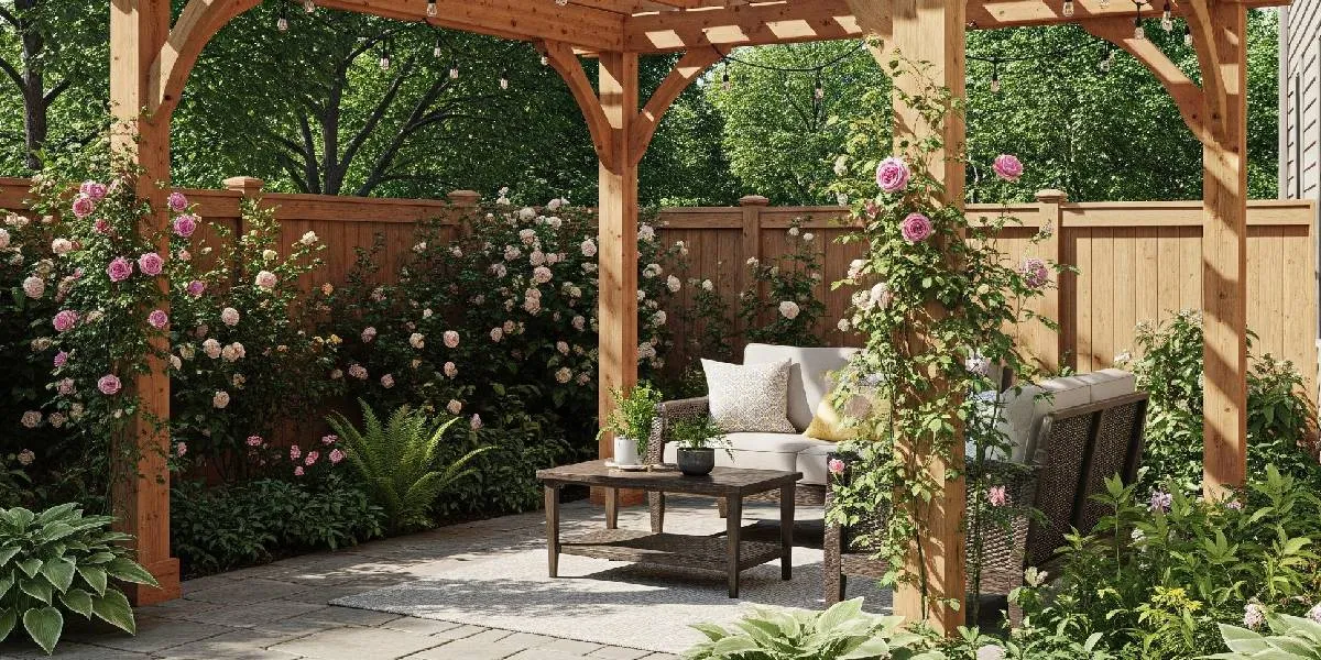 8 Inspirations for Wooden Pergolas for Backyards to Make Outdoor Areas More Comfortable