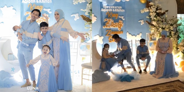8 Photos of Tasyakuran and Akikah Event for King Zhafi, Fairuz Arafiq's Child, Emotional Atmosphere when King Faaz Recites Quran