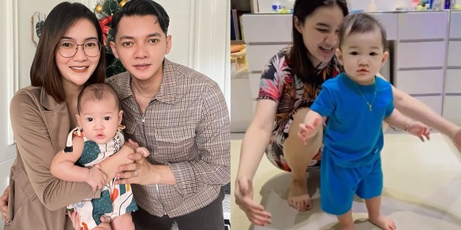 8 Adorable Photos of Gendhis, Nella Kharisma and Dory Harsa's Daughter Who Can Stand on Her Own Now