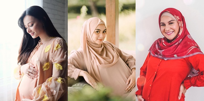 8 Portraits of Irish Bella, Asmirandah, and Citra Kirana in their Growing Pregnancy - Radiating their Beautiful Aura