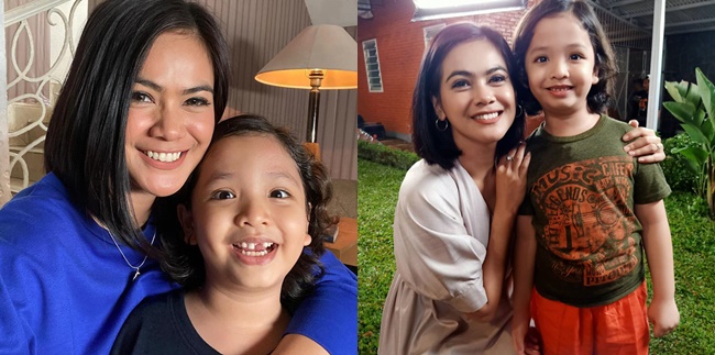 8 Beautiful Moments of Indah Indriana & Radja Nasution, Mother-Son Couple in the Soap Opera 'ISTRI KEDUA' who are also Compact Behind the Scenes