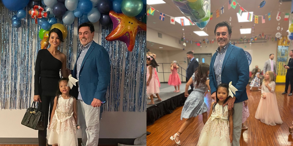8 Compact Portraits of Farah Quinn's Stepfather and Daughter, Dancing Together at a School Event